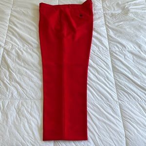 Banana Republic red dress pants